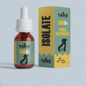 Aceite CBD Isolate Mascotas 5%