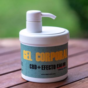 gel corporal CBD efecto calor - take 1 CBD